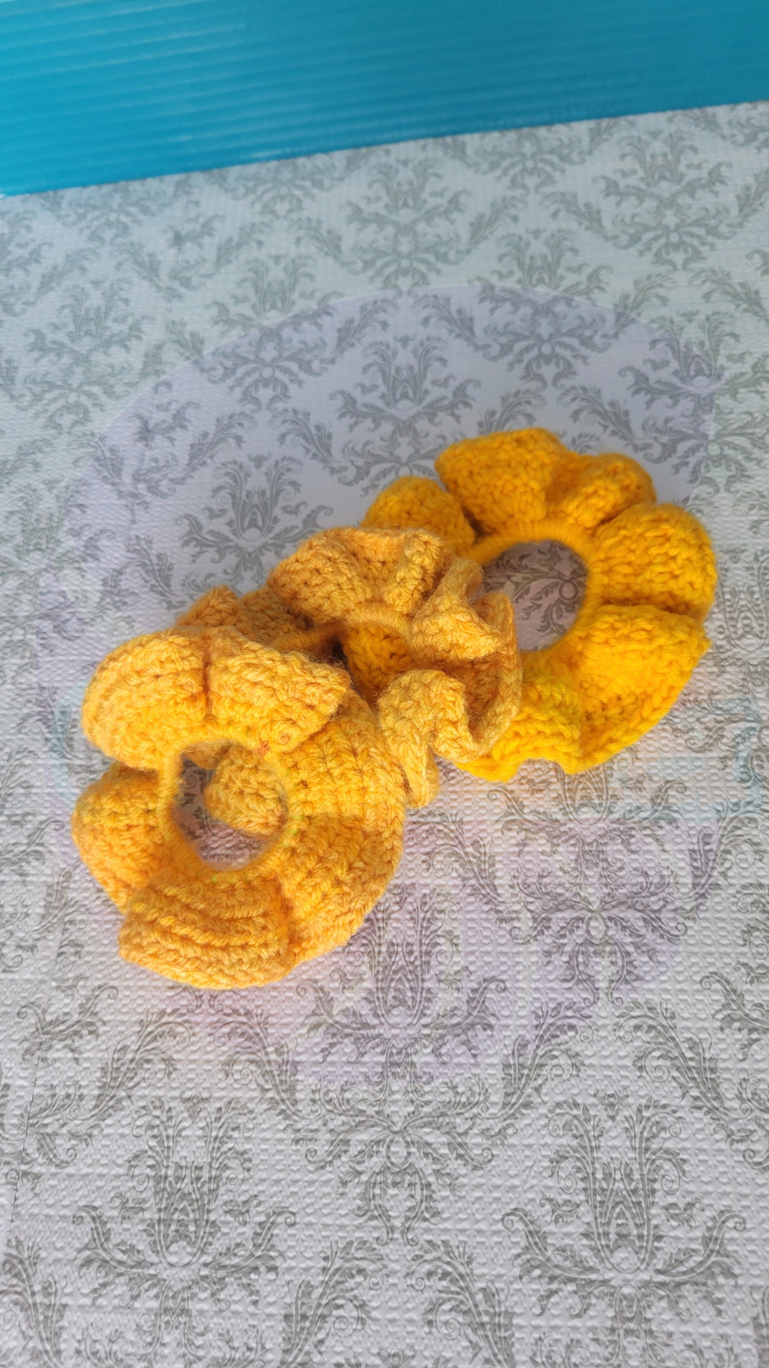 Yellow Scrunchies