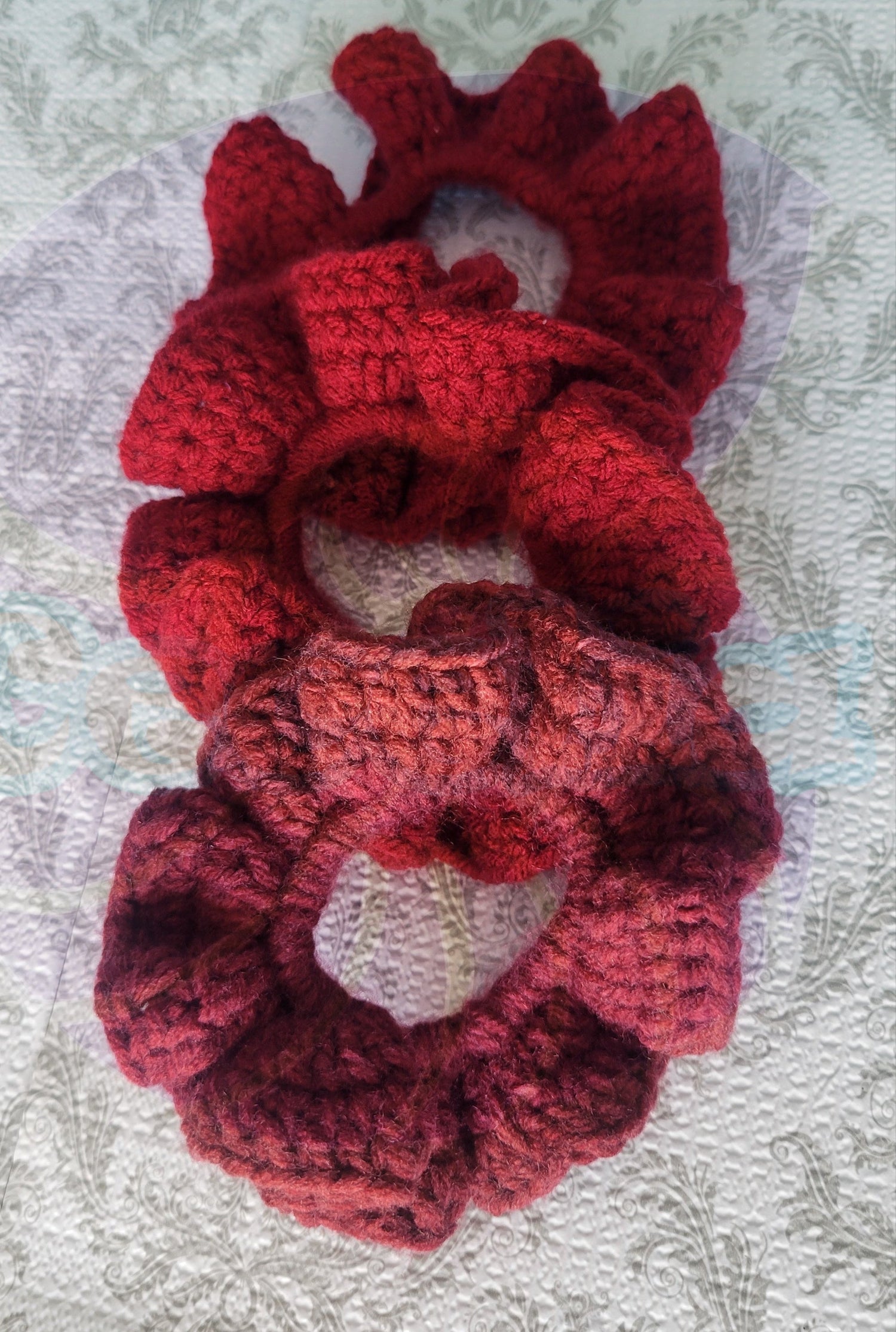 Red Scrunchies