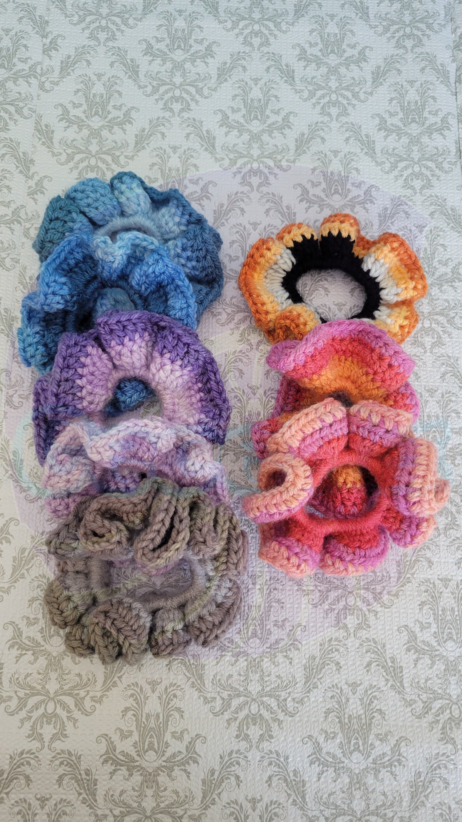 Mulit-Color Scrunchies