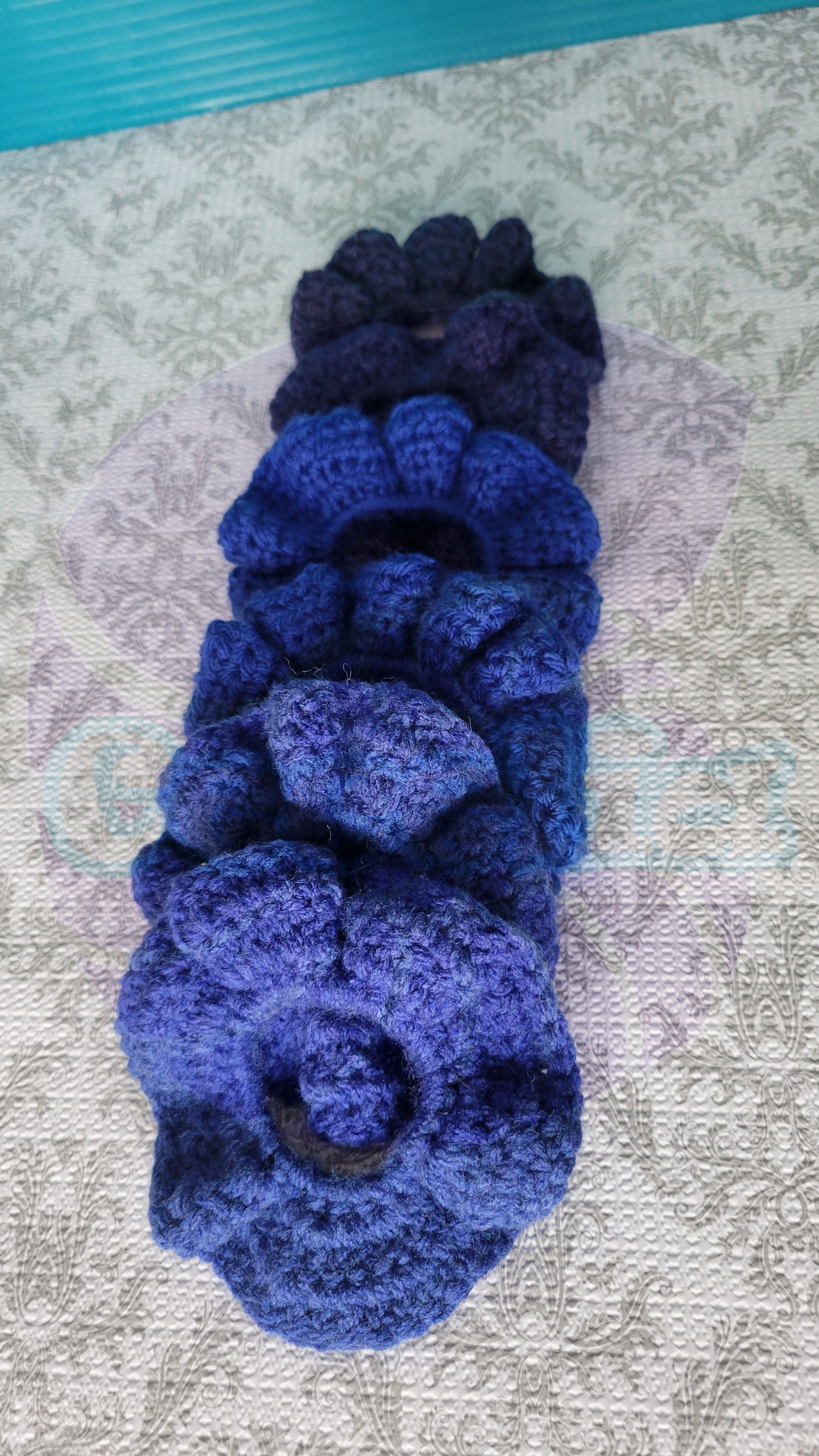 Blue Scrunchies
