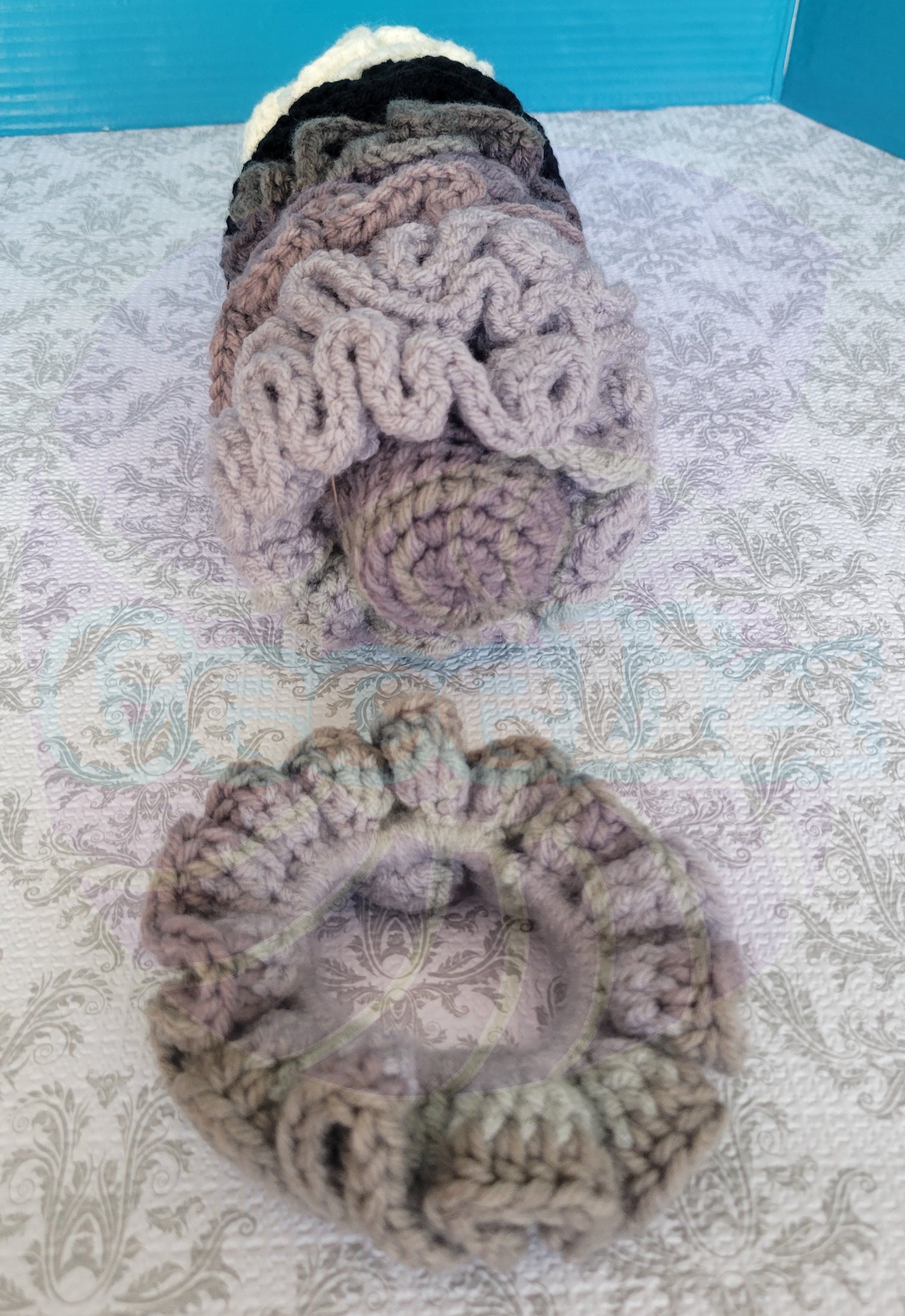 Colorless Scrunchies
