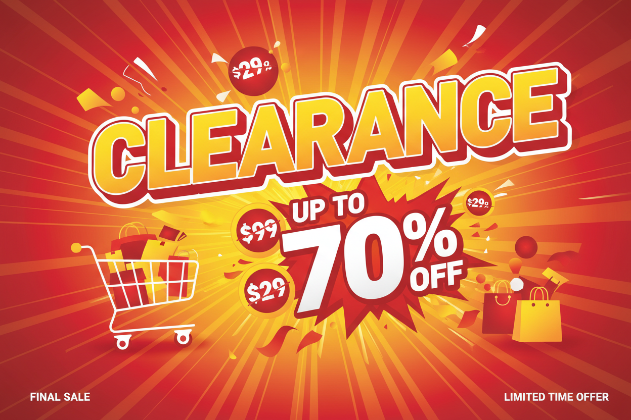 Hoilday and Clearance