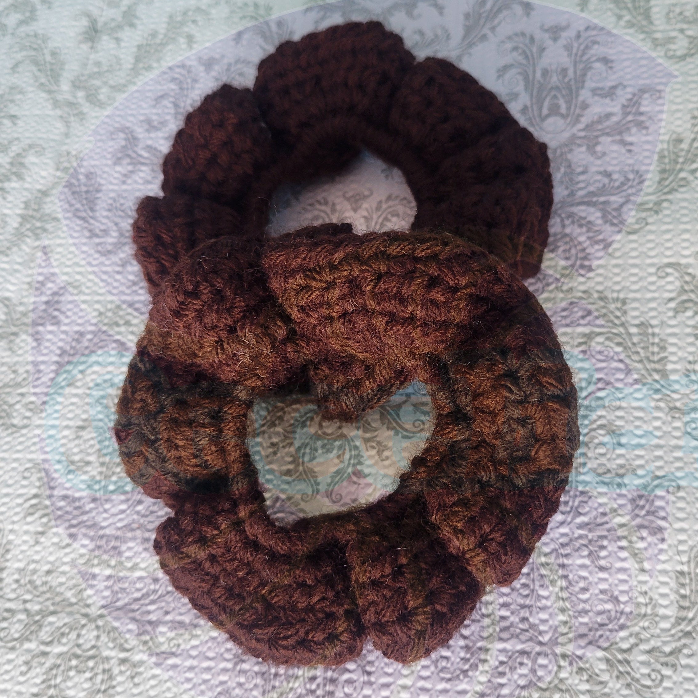 Brown Scrunchy