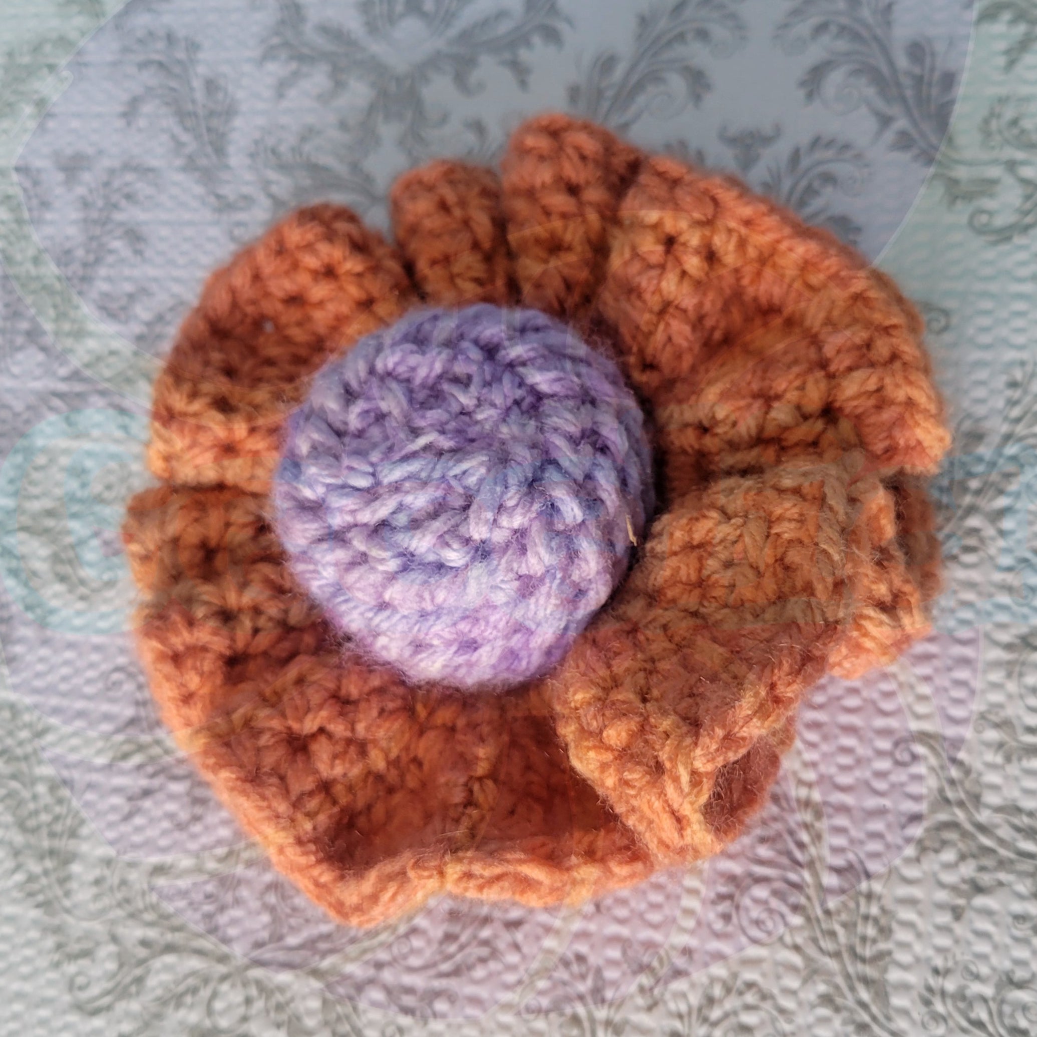 Orange Scrunchy