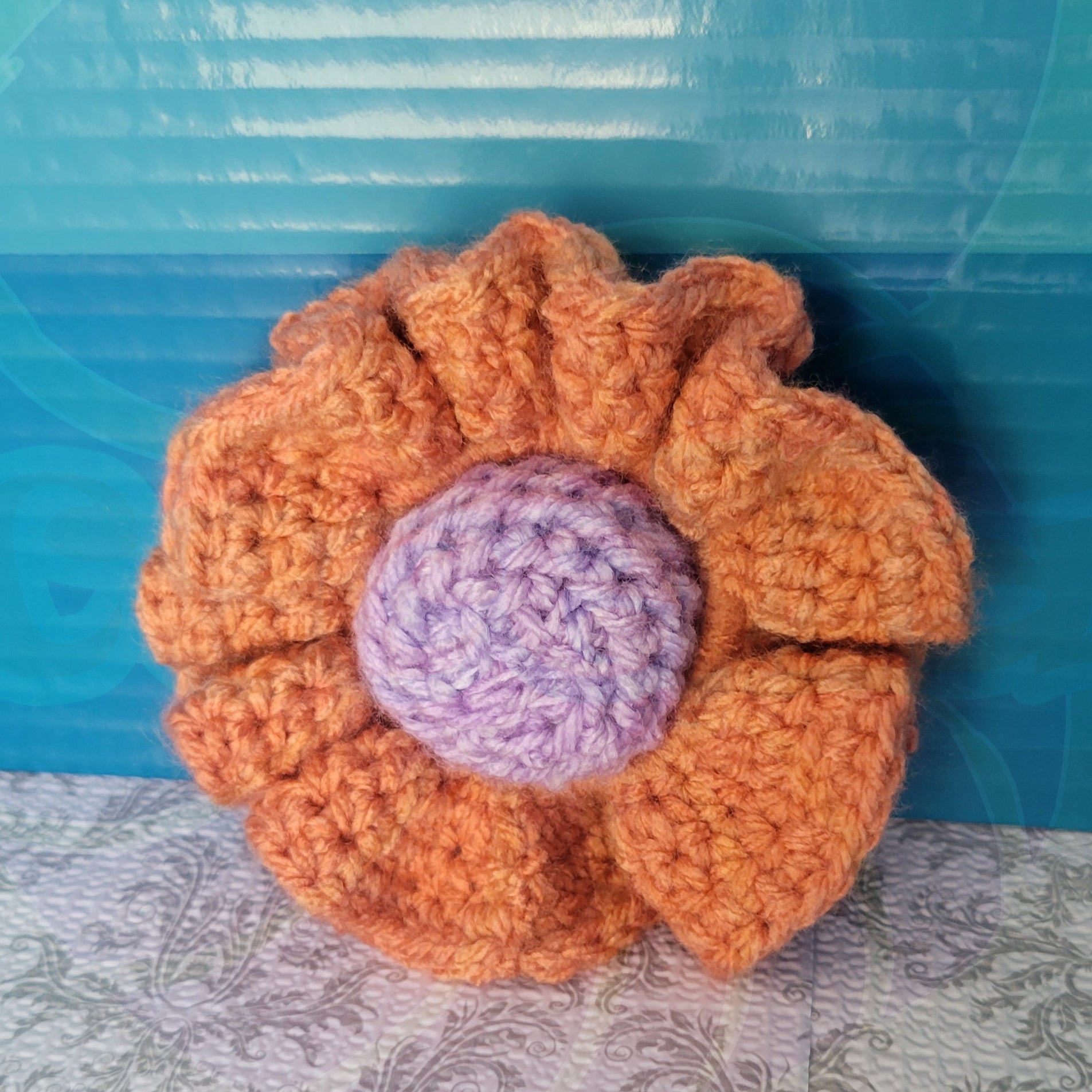 Orange Scrunchy