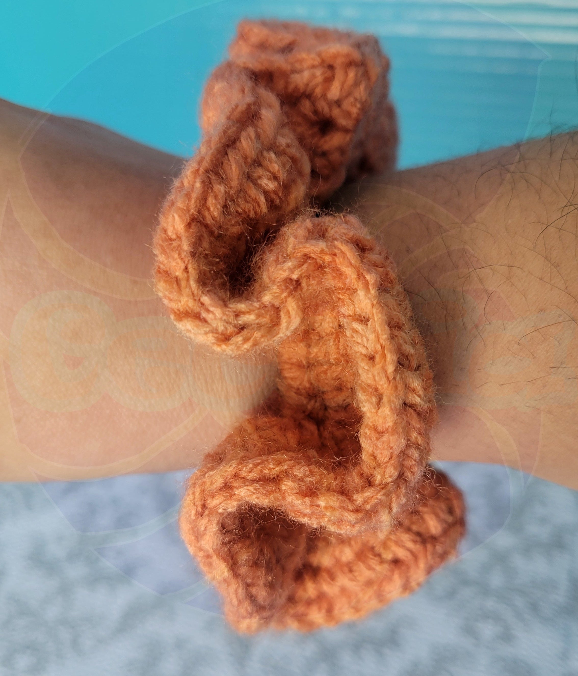 Orange Scrunchy