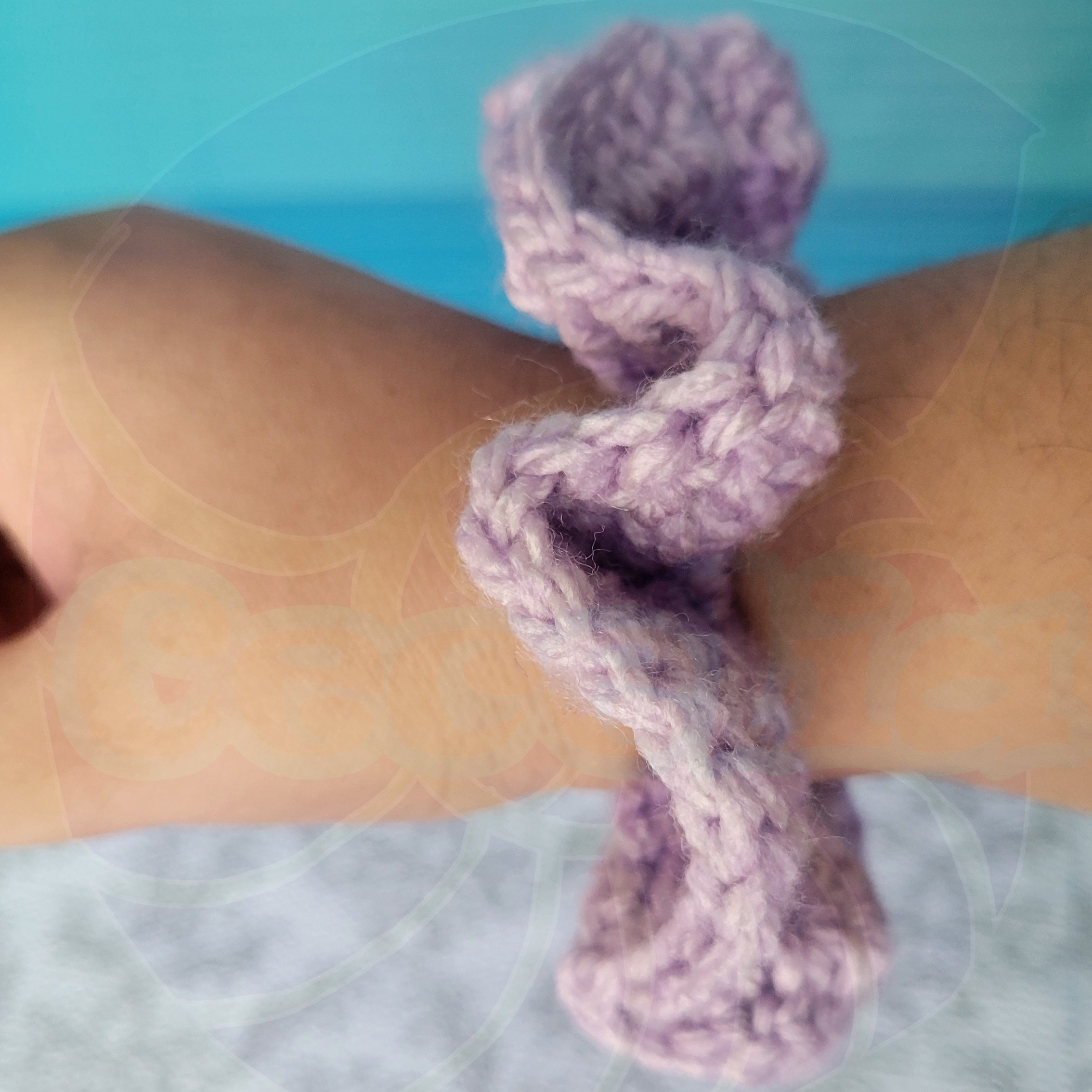 Various Light Purple Scrunchy