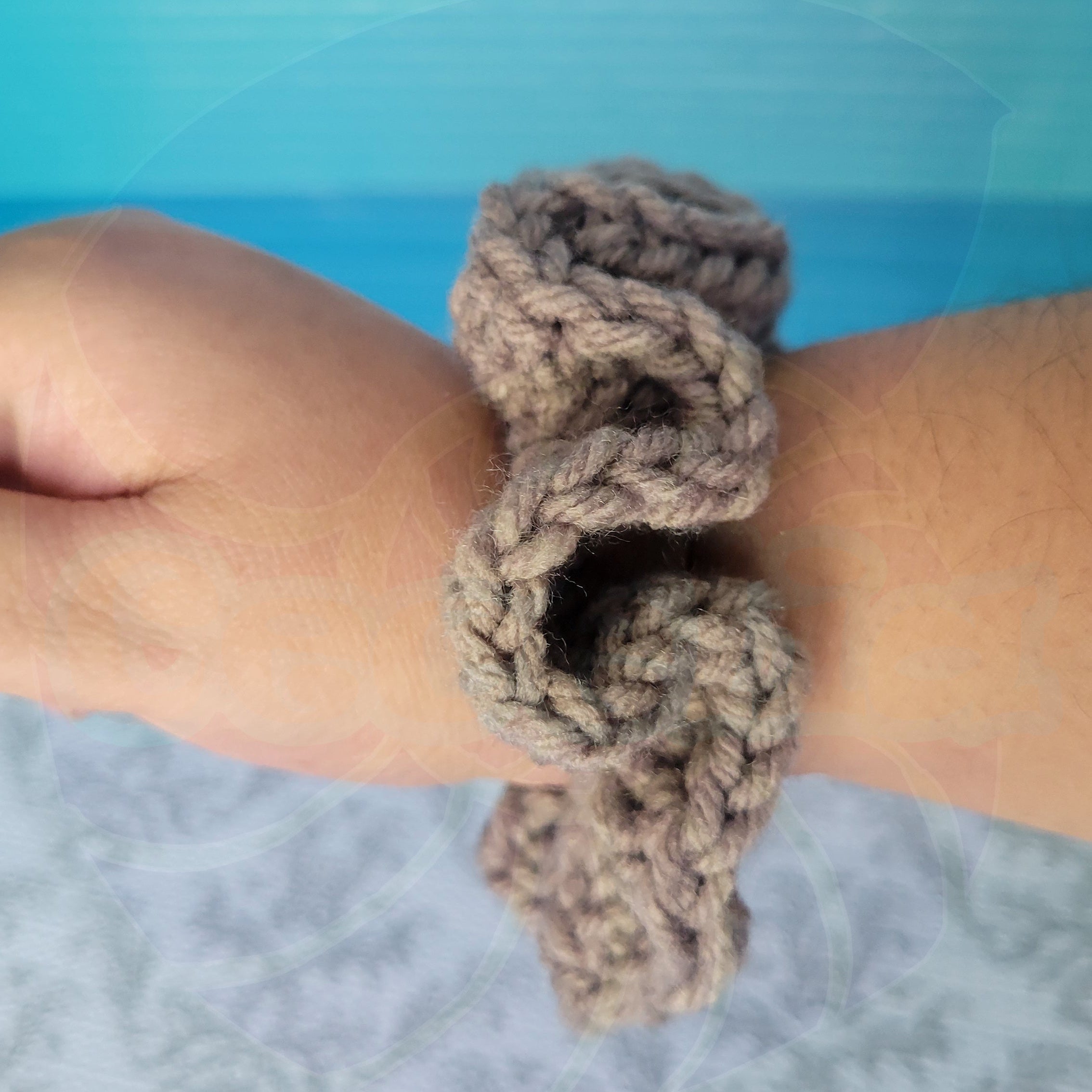 Dark Gray Scrunchies