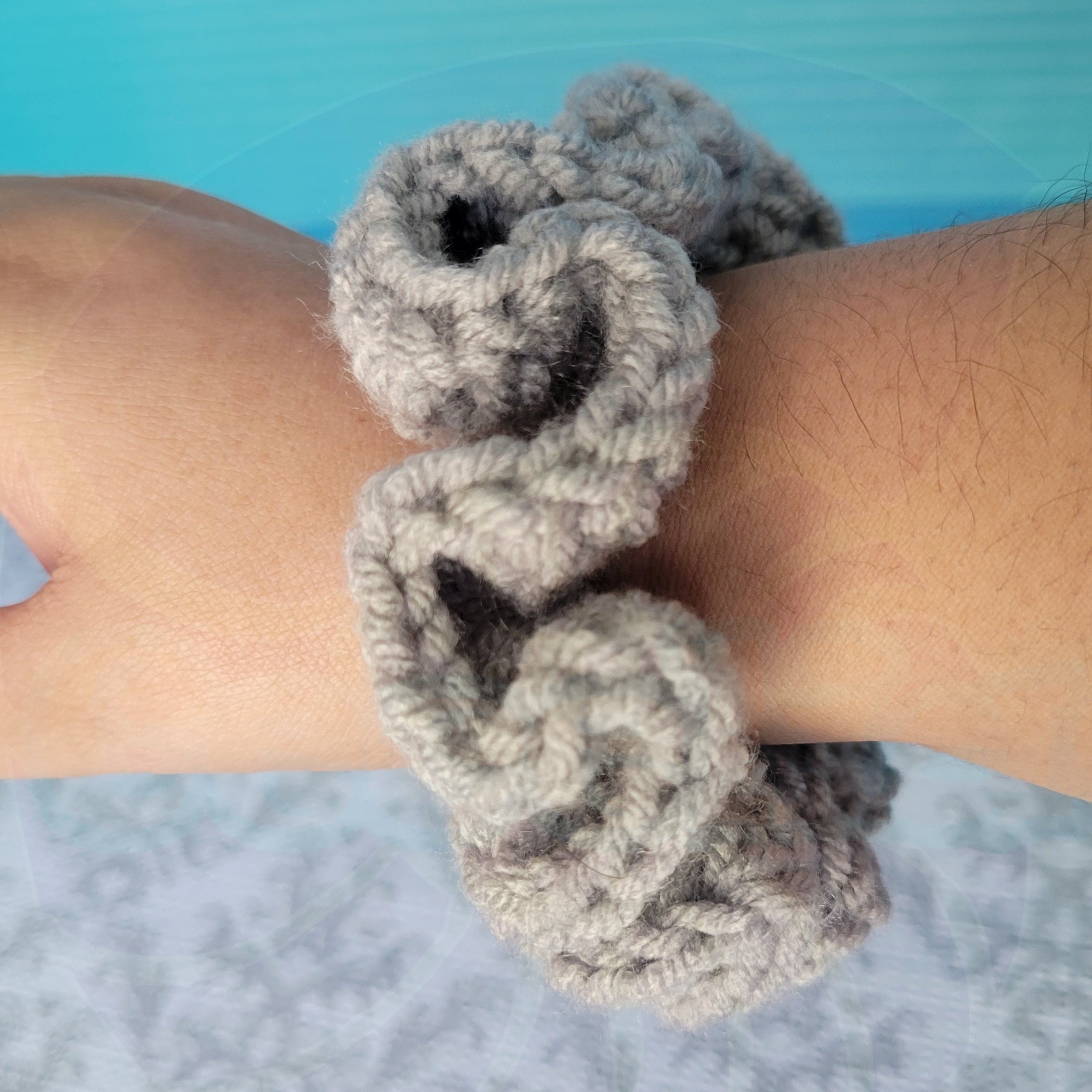 Light Gray Scrunchies