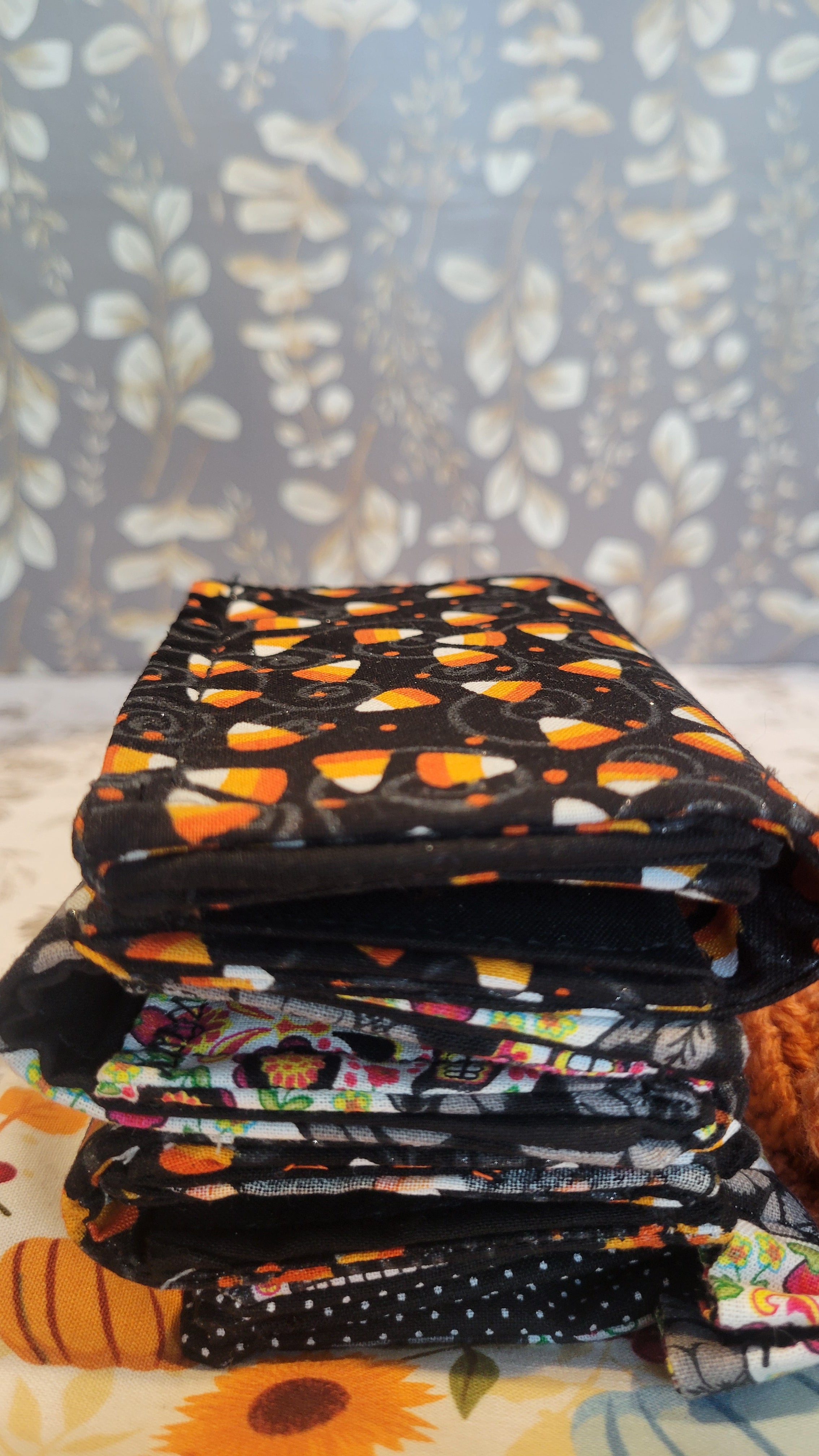 Candy Corn Pattern in Rick Wallet Style