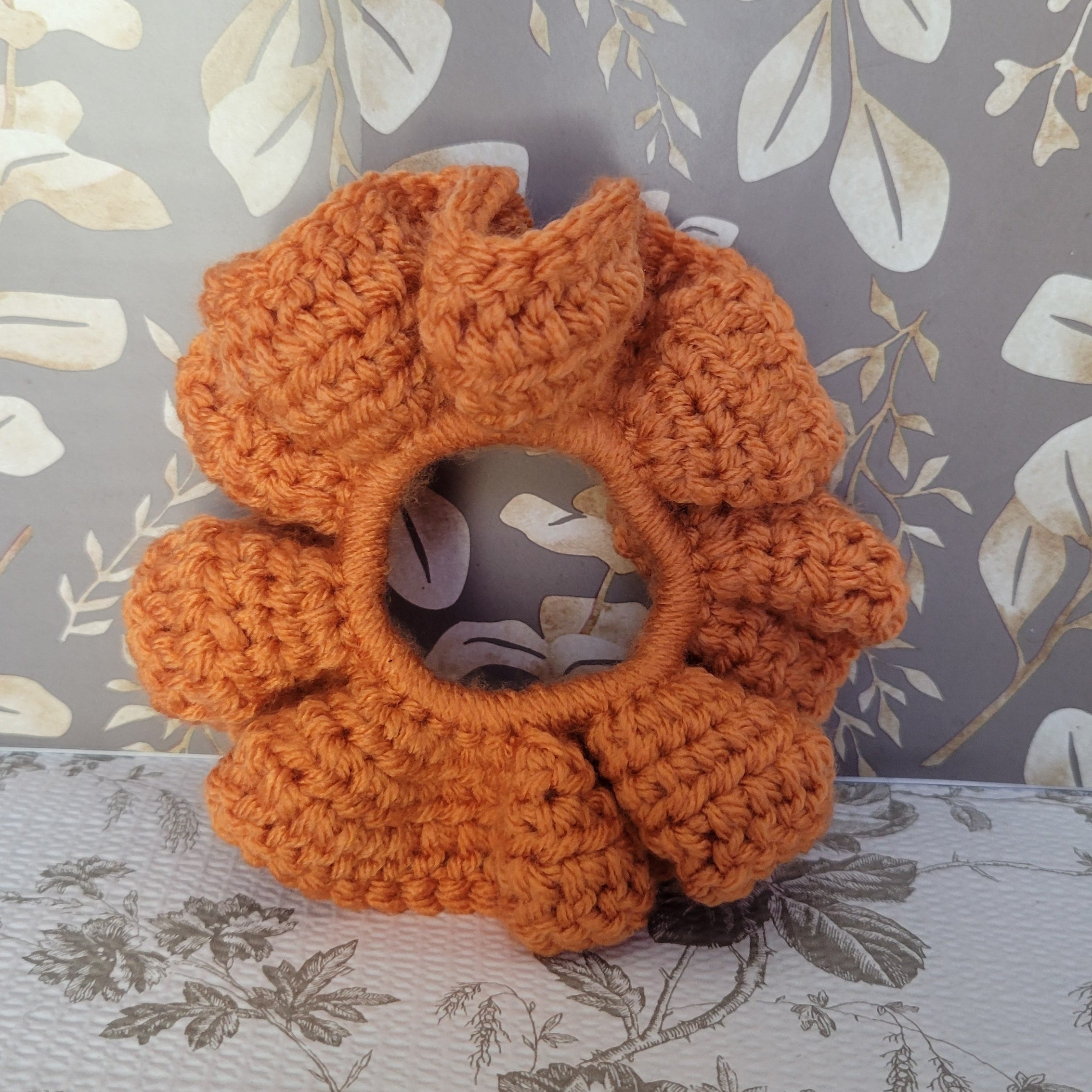 Orange Scrunchie
