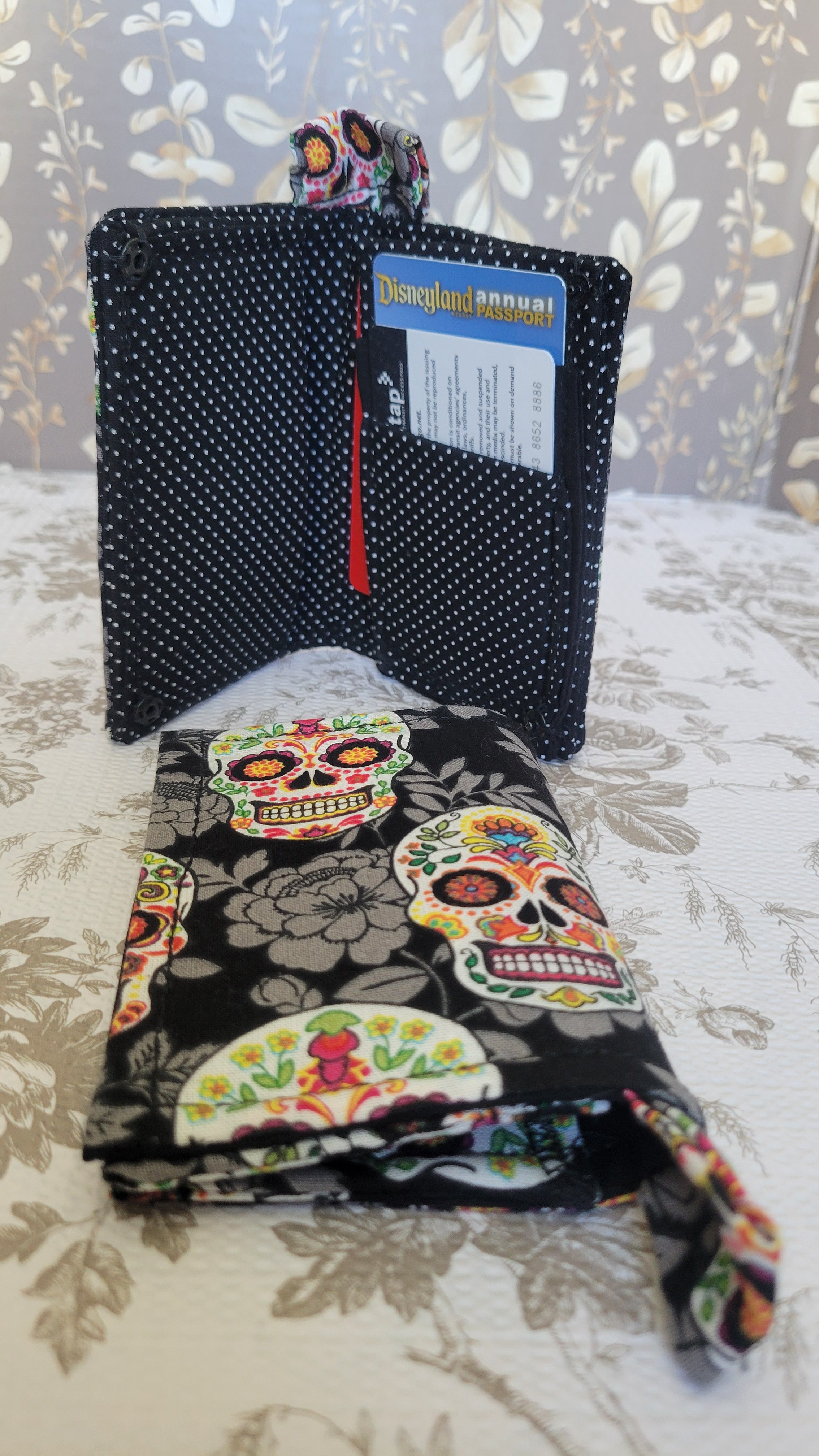 Candy Corn Pattern in Rick Wallet Style