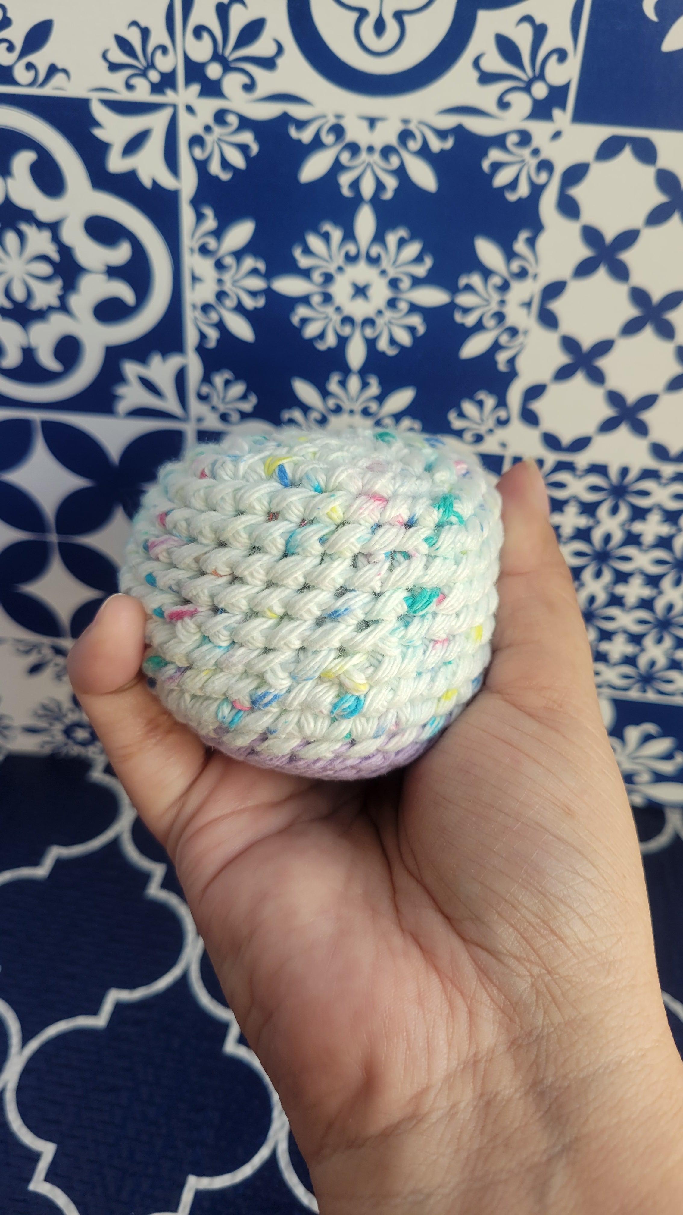 White with Extra Sprinkles Stress Ball