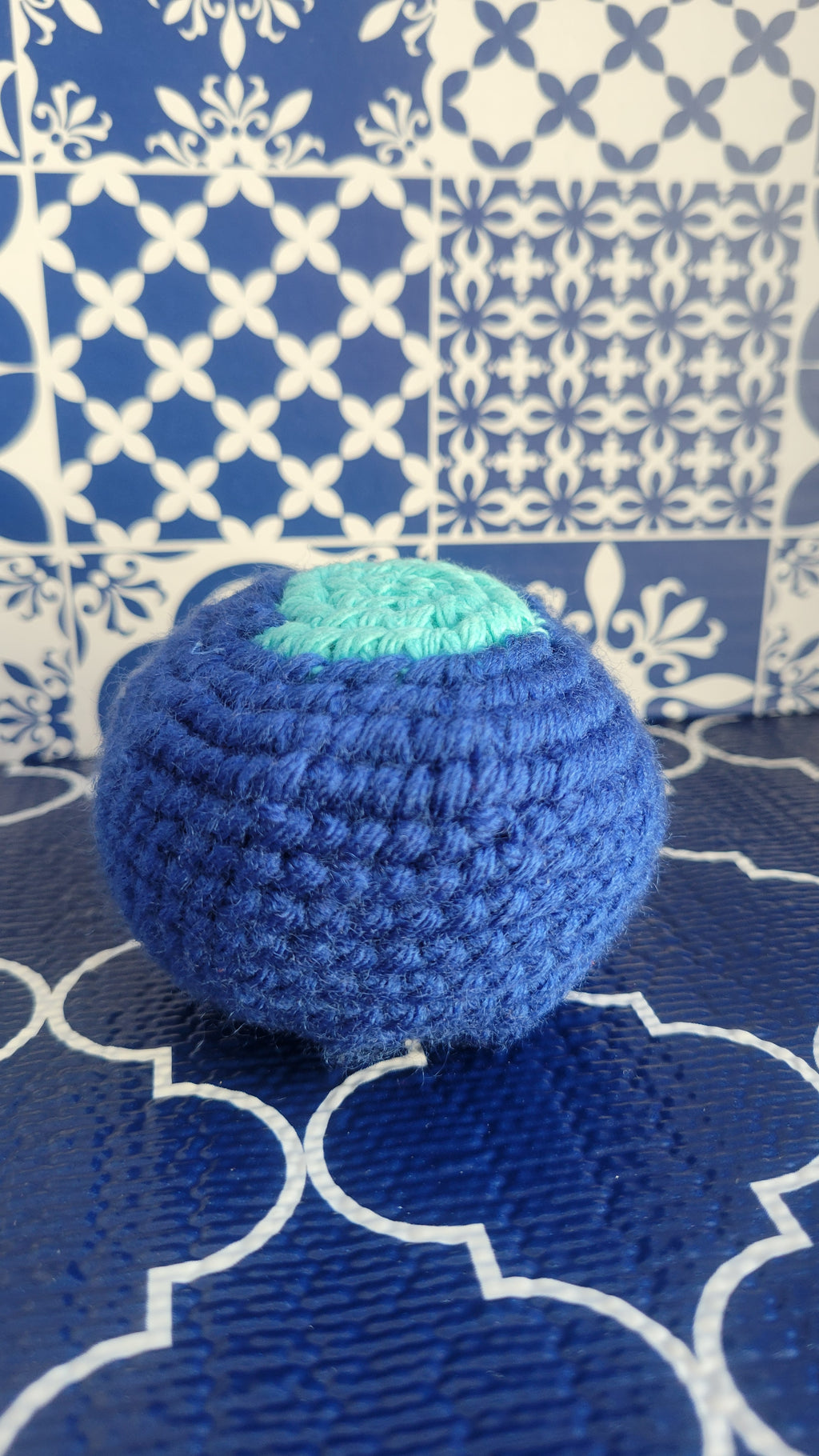Blue Stress Ball